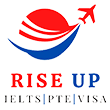 Logo of Rise Up for intelligent practice with AI